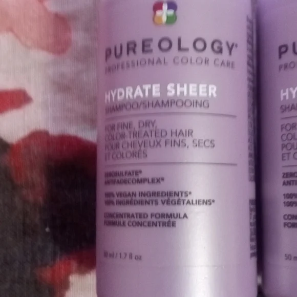 PUREOLOGY HYDRATE SHEER SHAMPOO MINI, 2 Count💖 - Picture 6 of 6